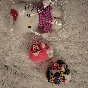 Hello kitty plushes